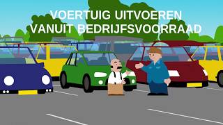 RDW  Voertuig uitvoeren vanuit bedrijfsvoorraad [upl. by Morrell434]