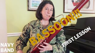 1st Lesson Bassoon [upl. by Norward]