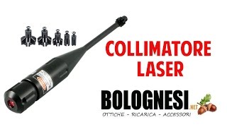 Collimatore laser per la taratura dei cannocchiali [upl. by Brosy]