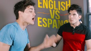 English vs Spanish w Germán Garmendia [upl. by Llorrad]