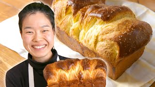 The Fluffiest Brioche Bread Recipe By June  Delish [upl. by Eymaj]