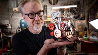 Adam Savages One Day Builds Car Engine Model Kit [upl. by Otrebcire]