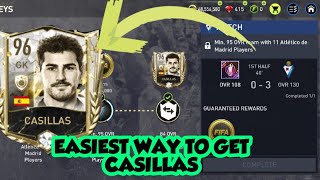 HOW TO GET CASILLAS FIFA MOBILE 22  EASIEST WAY TO GET CASILLAS  CHEAPEST WAY TO GET CASILLAS [upl. by Addiel]