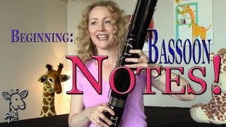 HOW TO Beginning Fingerings for the Bassoon [upl. by Ochs]