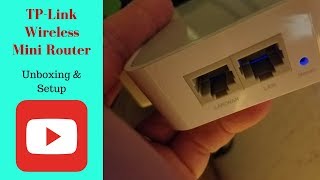 How to set up TPLink 300mbps Wireless N Mini Router [upl. by Yaeger350]