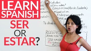 Ser or estar Speaking Spanish [upl. by Silden364]