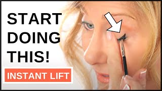 Eyeliner Tutorial For Mature Eyes  Fabulous50 [upl. by Jochbed]