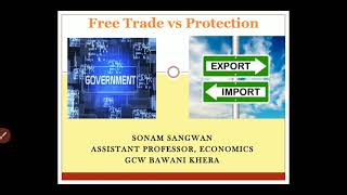 Free Trade vs Protection [upl. by Ora]