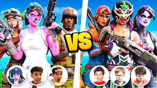 Brothers 3v3 Battle TOXIC Rival Clan In Fortnite Box Fights Zone Wars [upl. by Nanah]