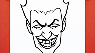 HOW TO DRAW THE JOKER [upl. by Kenwood602]