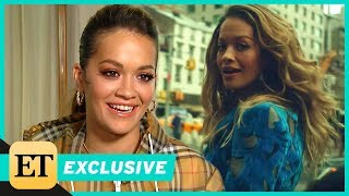 Rita Ora Admits She Has No Idea What Shes Singing in That One Verse of Anywhere Exclusive [upl. by Eihs]