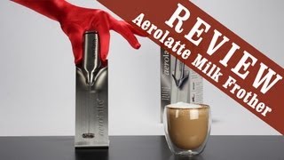 Aerolatte Milk Frother  Exclusive Review [upl. by Cianca]