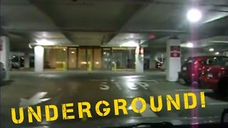 Underground Parking Garage Garage D  Natick Mall  Natick MA [upl. by Asiluy]