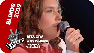 Rita Ora  Anywhere Jonna  Blind Audition  The Voice Kids 2019  SAT1 [upl. by Guarino]