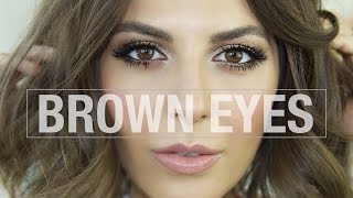 Makeup Tutorial For Brown Eyes  S1 EP8 [upl. by Huff]