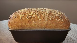 Healthy Hearty Homemade Multigrain Bread [upl. by Premer]