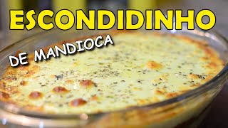 ESCONDIDINHO DE MANDIOCA COM CARNE MOÍDA DELICIOSO [upl. by Aittam]