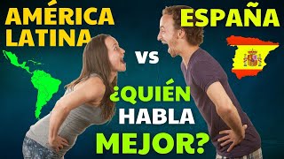 10 DIFERENCIAS entre español LATINO y español de ESPAÑA que SORPRENDEN 😎 [upl. by Ginni748]