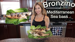 How to Make The Best Branzino Mediterranean Sea Bass Quick and Easy [upl. by Bolton]