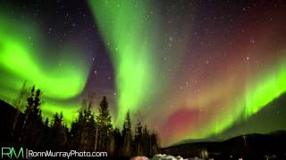 Alaskas Epic Northern Lights  Colorful Aurora Borealis [upl. by Gitlow]