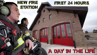 First 24 Hours in a New Fire Station  A Day in the Life [upl. by Raffo844]