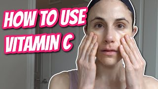 Vlog How to use Vitamin C serum Dr Dray [upl. by Routh]