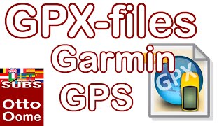 Hoe zet je GPXfiles op je Garmin GPS [upl. by Rehc977]