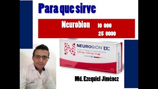 NEUROBION NEUROBION 10 000 Vitaminas B1 B6 y B12 para que sirven Beneficios en nuestro organismo [upl. by Mcadams499]