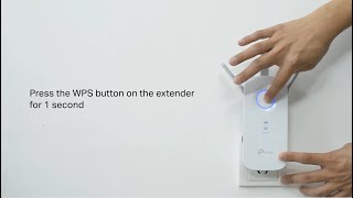 How to Set Up TPLink Range Extender RE450 via WPS [upl. by Dlaregztif]