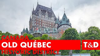 Historic District of Old Québec Tourist Guide 🇨🇦 Canada [upl. by Halda]