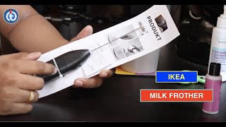 IKEA MILK FROTHER Review amp Battery Installation [upl. by Illyes]