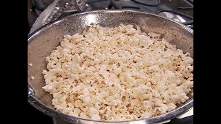 Alton Brown Makes Perfect Popcorn  Food Network [upl. by Ahsenev]