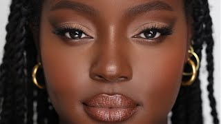 MATTE EYES AND GLOWY SKIN TUTORIAL  Hindash [upl. by Jordon]