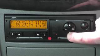 VDO Tachograph [upl. by Nelleh558]