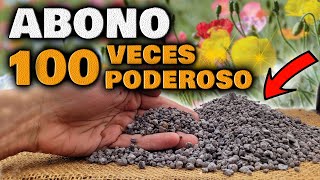 ABONO 100 VECES MÁS PODEROSO QUE NINGÚN OTRO Fertilizante Orgánico Natural para Plantas y Huerto [upl. by Nicolas]