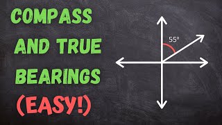 Compass and True Bearings Explained [upl. by Aryajay324]