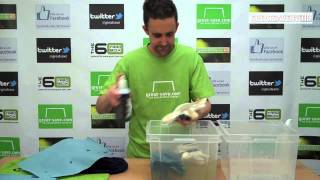 How to wash and care for goalkeeper gloves [upl. by Alyar]