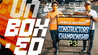 McLaren Unboxed  Three is a Magic Number  AbuDhabiGP [upl. by Ydrah410]