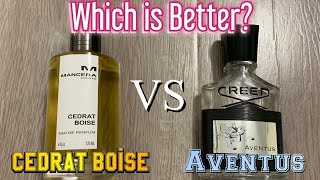 THE FINAL COMPARISON Mancera Cedrat Boise Vs Creed Aventus Review [upl. by Lewellen460]