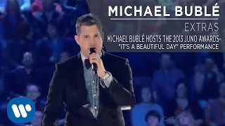 Michael Bublé Hosts The 2013 JUNO Awards  quotIts A Beautiful Dayquot Performance Live [upl. by Smallman]