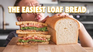 How To Make Supermarket Bread Sandwich Loaf Bread [upl. by Mckenna]