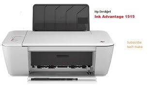 How To Install Hp DeskjetInk Advantage 1515 Printer At Home [upl. by Barbi]