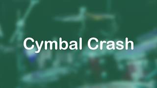 Cymbal Crash  Sound Effect [upl. by Merwyn]