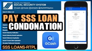 HOW TO PAY SSS LOAN CONDONATION USING GCASH [upl. by Ybsorc]