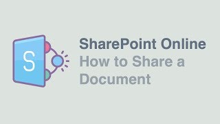 How to Share a Document with SharePoint Online [upl. by Bronder559]