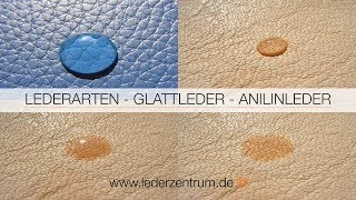 Leder  Glattlederarten amp Lederpflege Anleitung  COLOURLOCK [upl. by Caddaric]