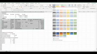 Excel Ontvangsten en Uitgaven [upl. by Yllehs775]