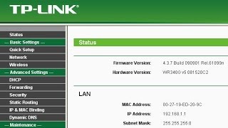 TPLink WiFi Router Configuration step by step [upl. by Htebasyle651]