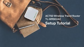 How to install and configure your TPLink portable routerTLWR902AC [upl. by Al]