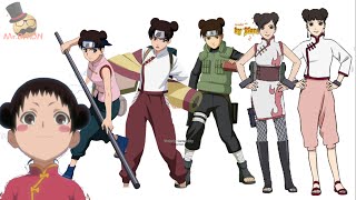 Naruto characters Tentens evolution [upl. by Zuzana694]